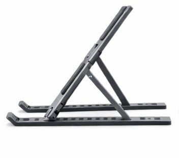 Adjustable Ergonomic Laptop Stand – Foldable Aluminum Desk Riser for Home & Office