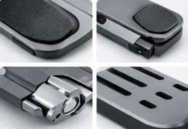 Adjustable Ergonomic Laptop Stand – Foldable Aluminum Desk Riser for Home & Office